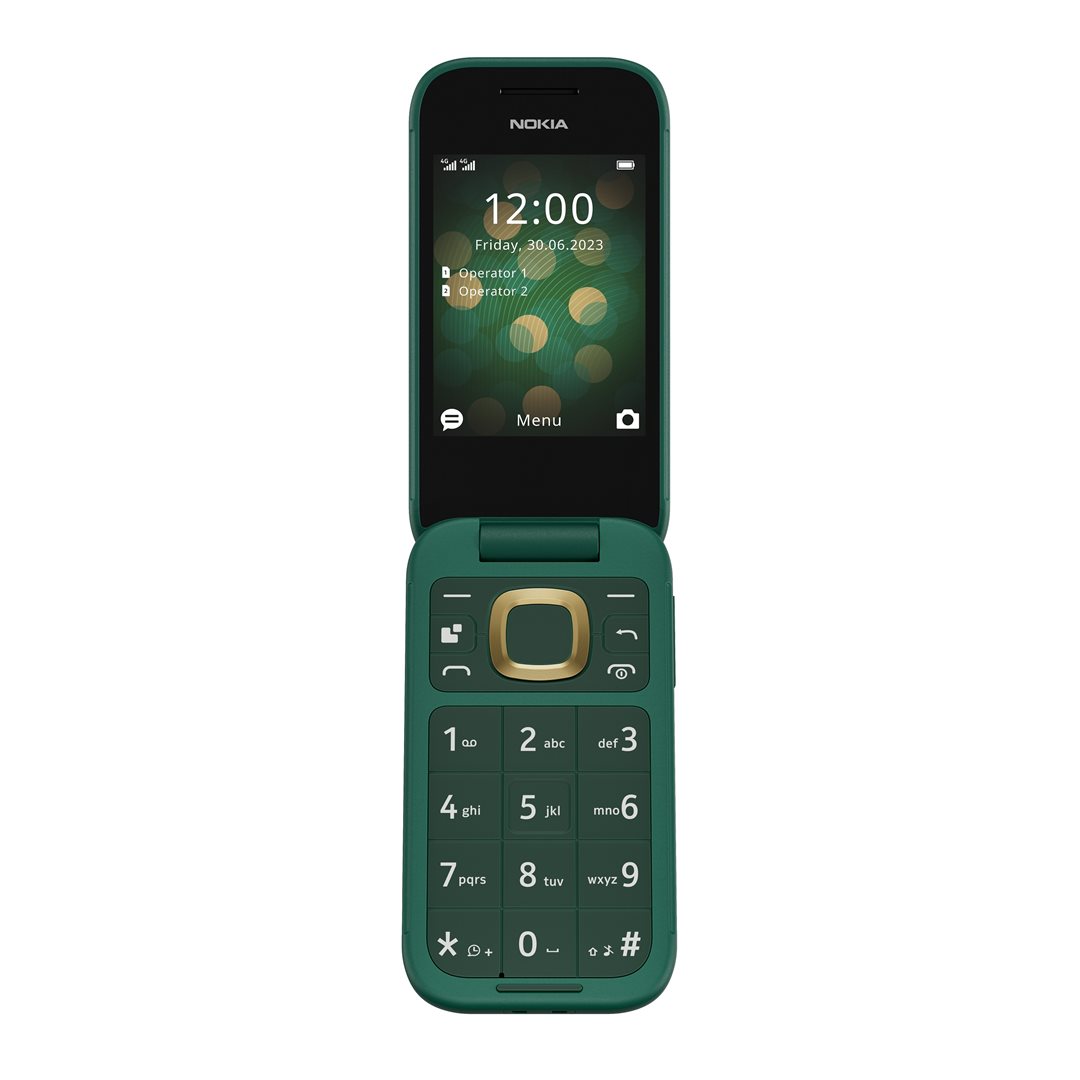 Levně Nokia 2660 Flip zelená