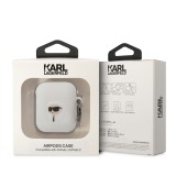 Karl Lagerfeld 3D Logo NFT Karl Airpods 1/2, White