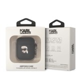 Karl Lagerfeld 3D Logo NFT Karl Airpods 1/2, Black