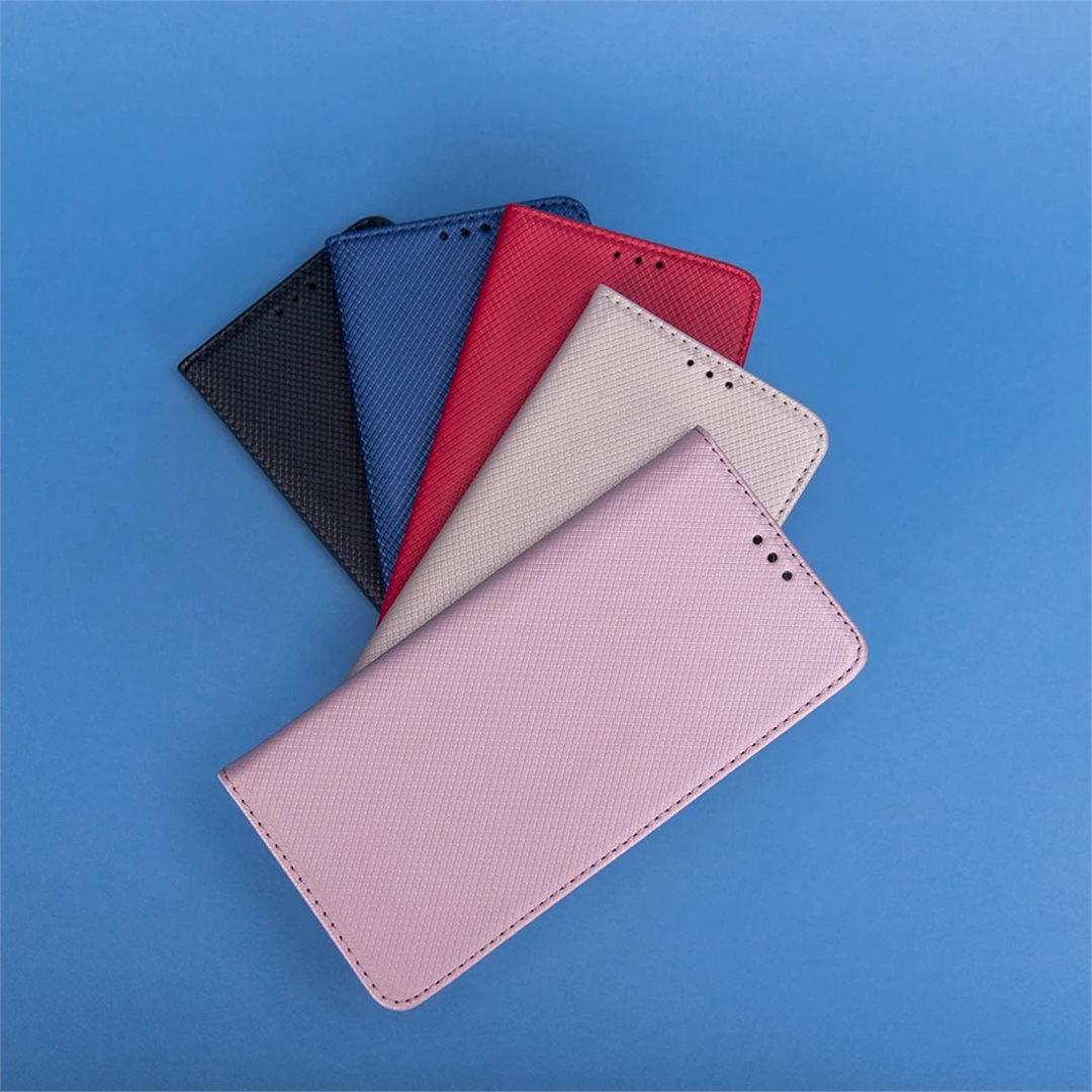 Flipové pouzdro Cu-Be Smart Magnet pro Xiaomi Redmi Note 11 Pro 4G / Note 11 Pro 5G, červená