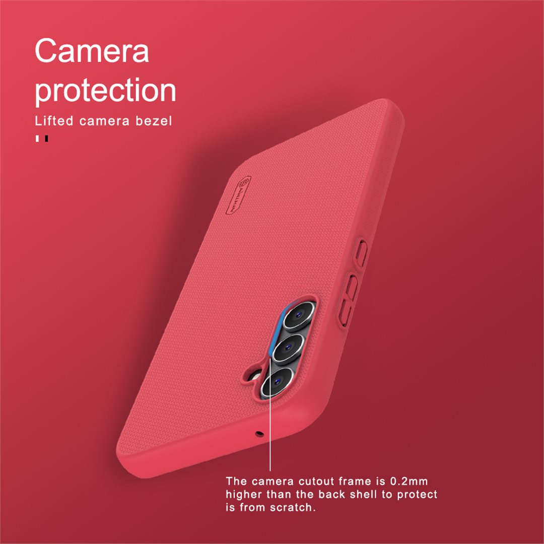 Zadní kryt Nillkin Super Frosted pro Xiaomi Redmi Note 12 Pro+ 5G, červená