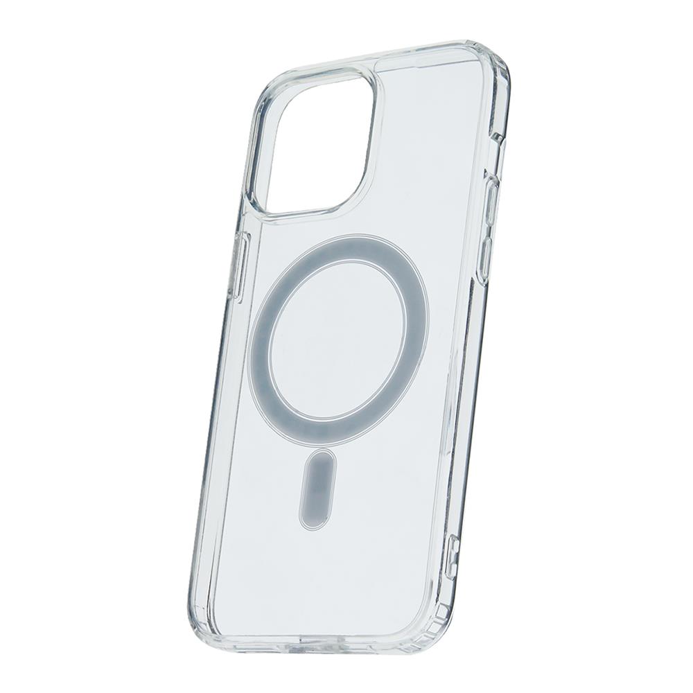 Silikonové TPU pouzdro Mag Anti Shock 1,5 mm pro Apple iPhone 14 Pro Max, transparentní