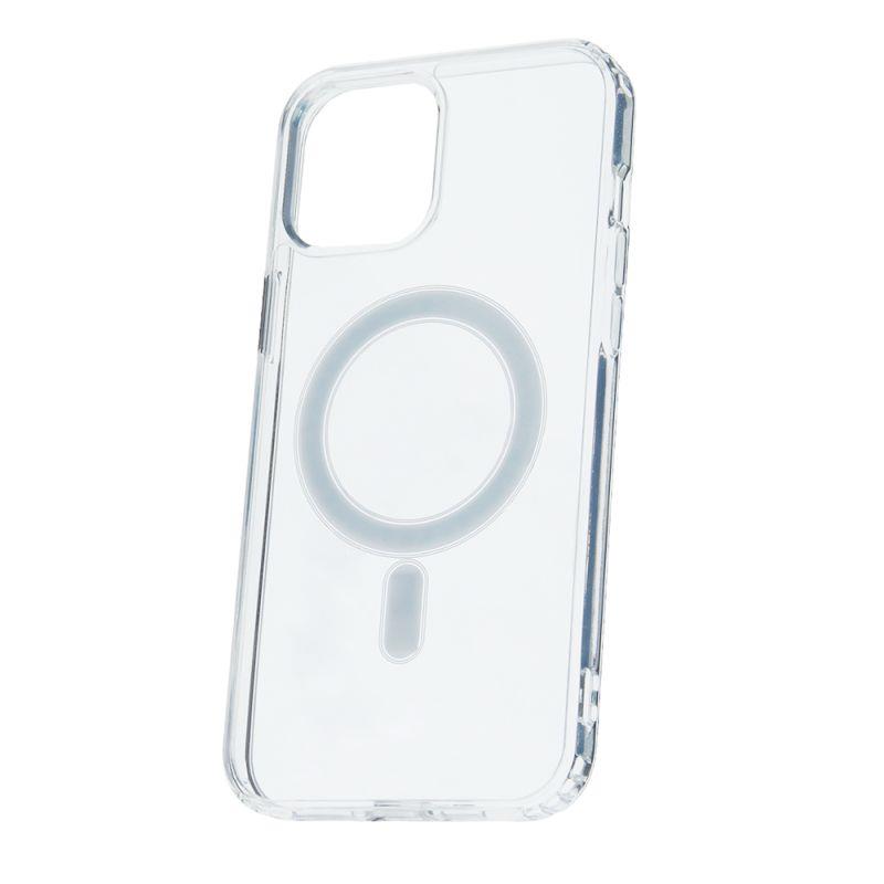 Silikonové TPU pouzdro Mag Anti Shock 1,5 mm pro Apple iPhone 12 Pro Max, transparentní