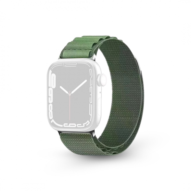 Levně RhinoTech řemínek Ultra Alpine Loop pro Apple Watch 42/44/45/49mm, zelená