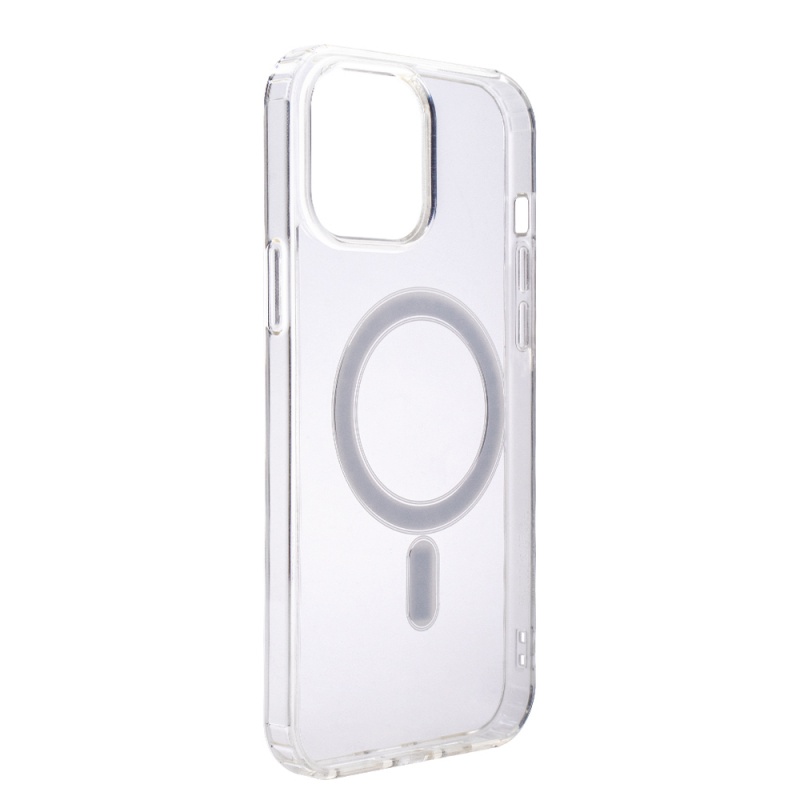 Levně Zadní kryt RhinoTech MAGcase Clear pro Apple iPhone 13 Pro, transparentní