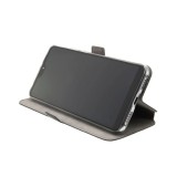 Tenké pouzdro typu kniha FIXED Topic pro ZTE Blade A73 5G, černé