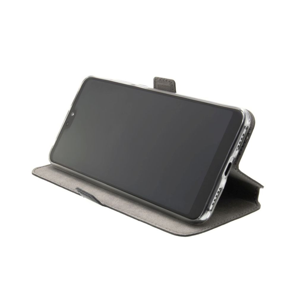 Tenké pouzdro typu kniha FIXED Topic pro ZTE Blade A73 5G, černé