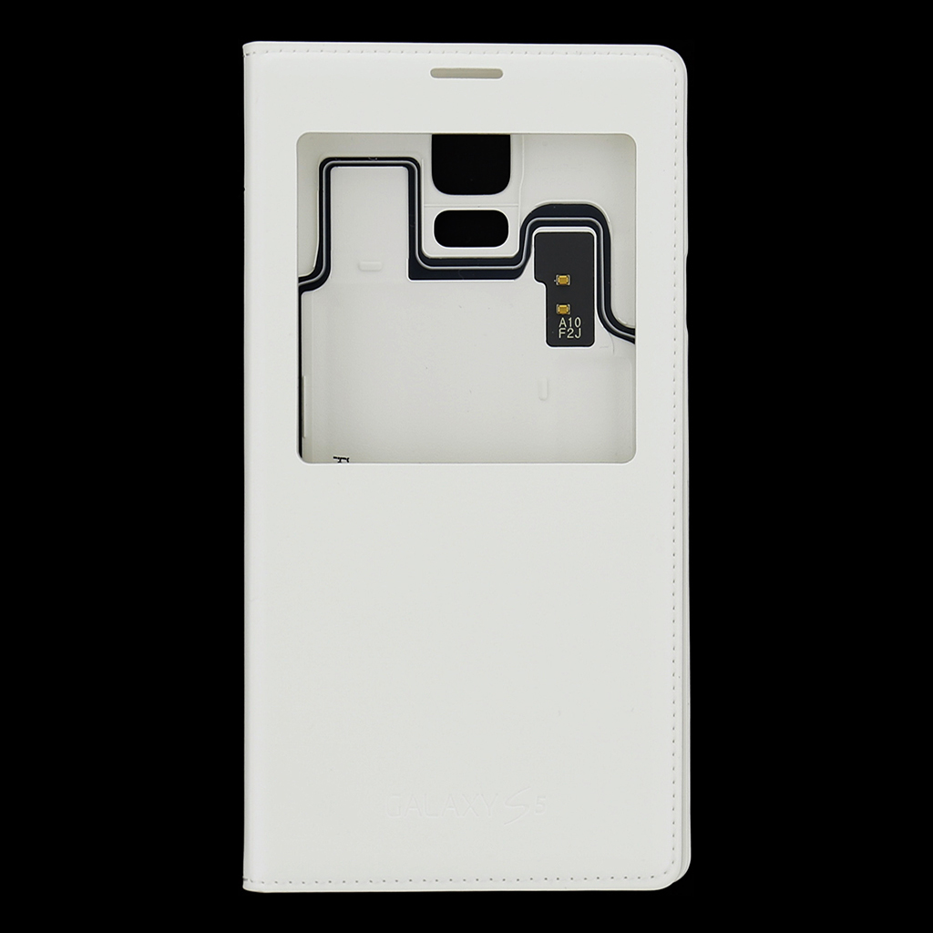 EF-CG900BWE Samsung S-View Pouzdro pro G900 Galaxy S5 White (EU Blister)