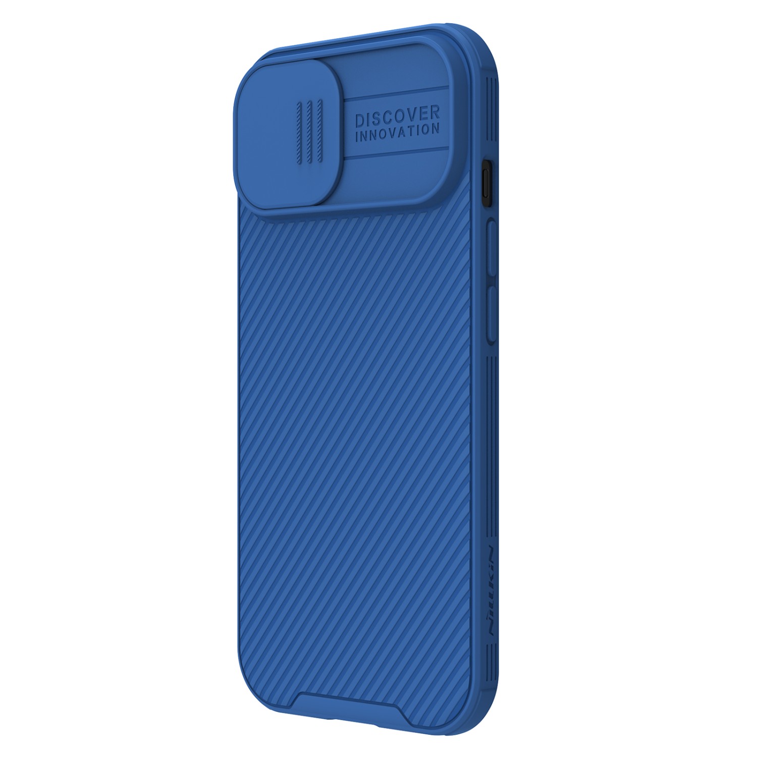 Zadní kryt Nillkin CamShield PRO Magnetic pro Apple iPhone 15 Plus, modrá