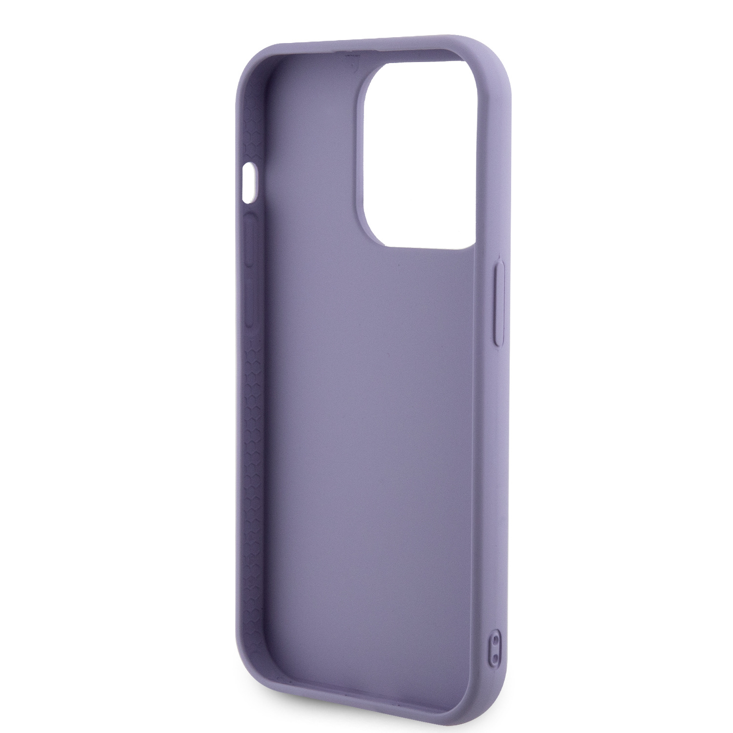 Guess Sequin Script Logo Zadní Kryt pro iPhone 15 Pro Max Purple