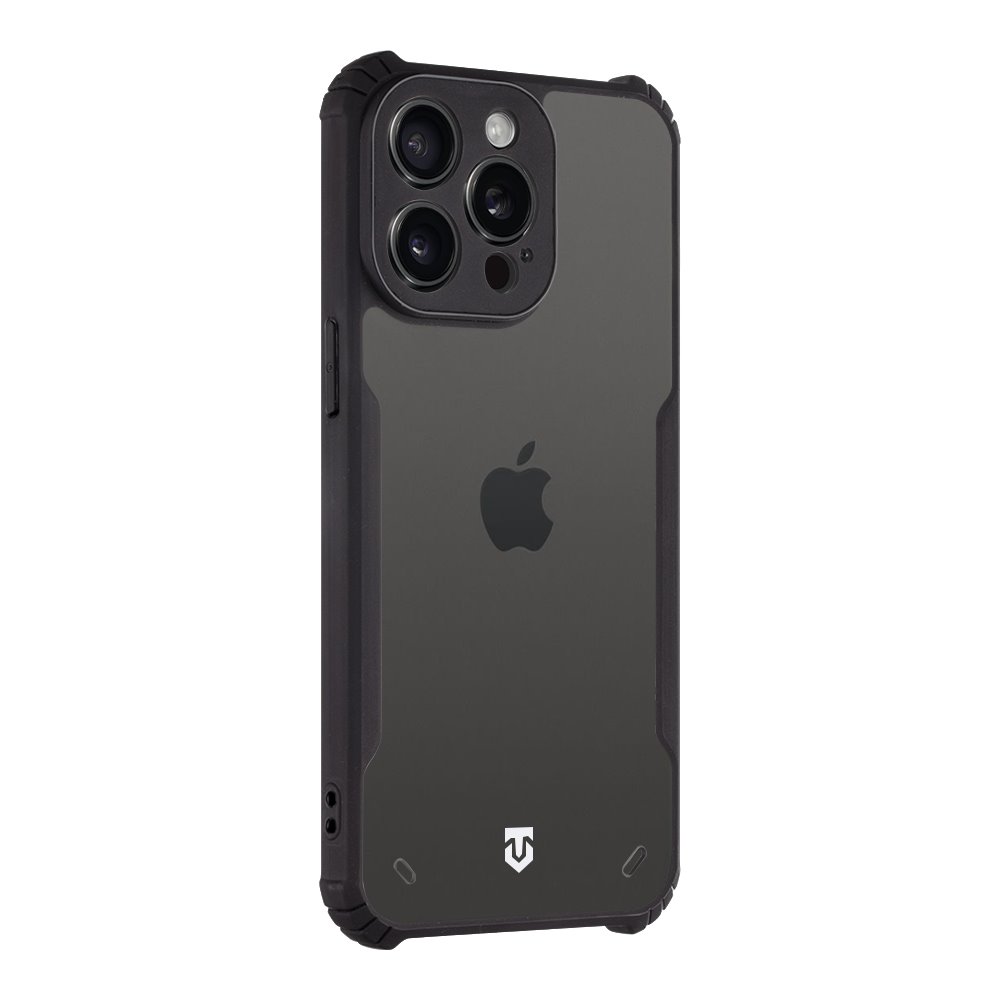 Tactical Quantum Stealth Kryt pro Apple iPhone 15 Pro Max Clear/Black 