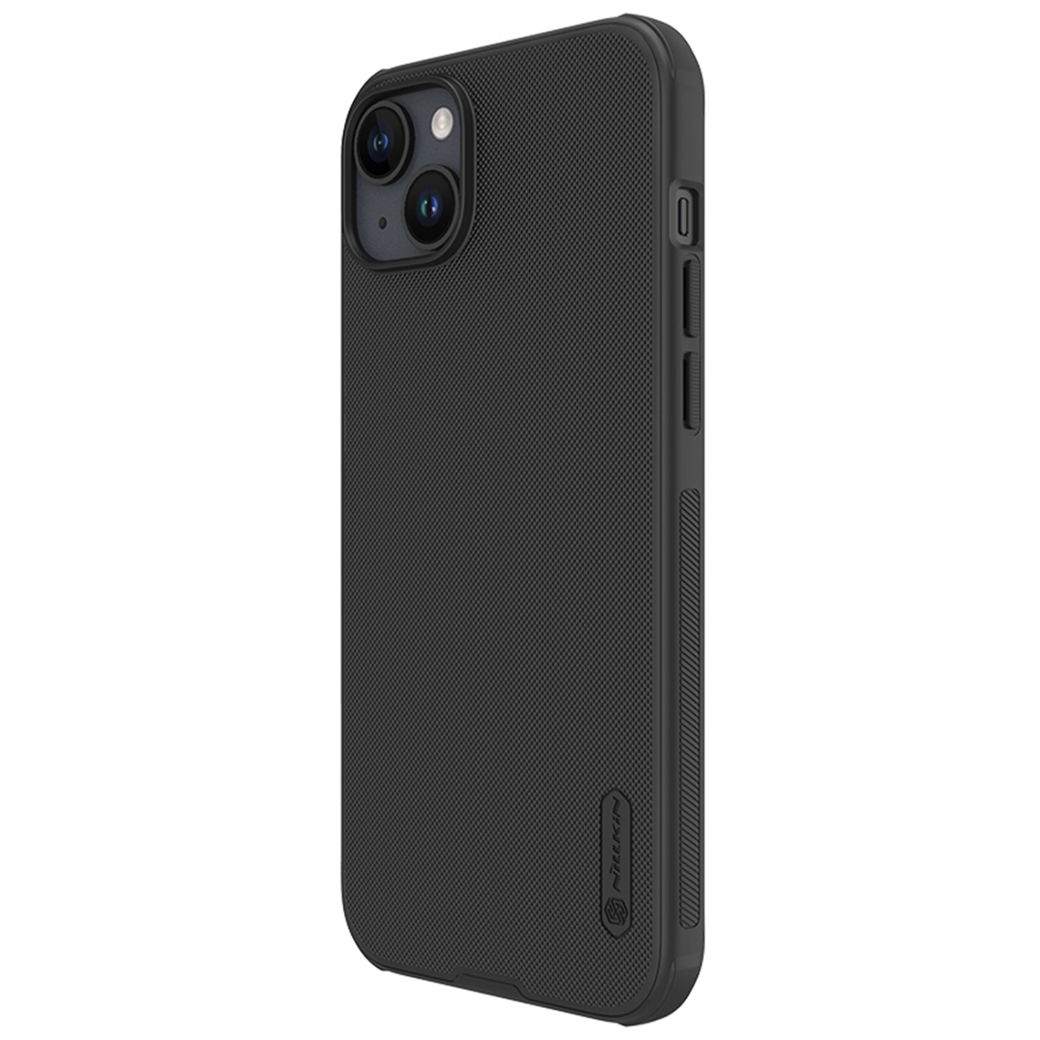 Levně Nillkin Super Frosted PRO Zadní Kryt pro Apple iPhone 15 Plus Black (Without Logo Cutout)