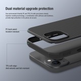 Nillkin Super Frosted PRO Zadní Kryt pro Apple iPhone 15 Plus Blue (Without Logo Cutout)