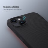 Nillkin Super Frosted PRO Zadní Kryt pro Apple iPhone 15 Plus Blue (Without Logo Cutout)
