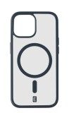 Zadní kryt Cellularline Pop Mag s podporou Magsafe pro Apple iPhone 15 Pro, transparentní / modrá