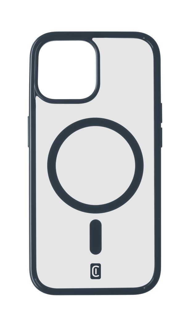 Zadní kryt Cellularline Pop Mag s podporou Magsafe pro Apple iPhone 15 Plus, transparentní / modrá