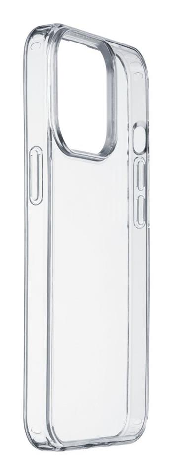 Zadní kryt s ochranným rámečkem Cellularline Clear Duo pro Apple iPhone 15, transparentní