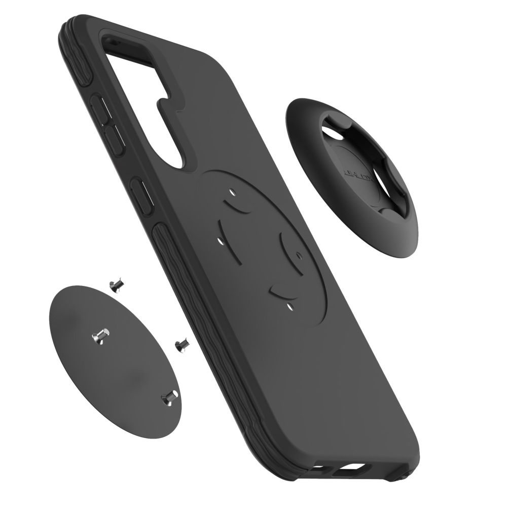 Ochranný kryt Interphone QUIKLOX Tetraforce pro Apple iPhone 15 Plus, černá