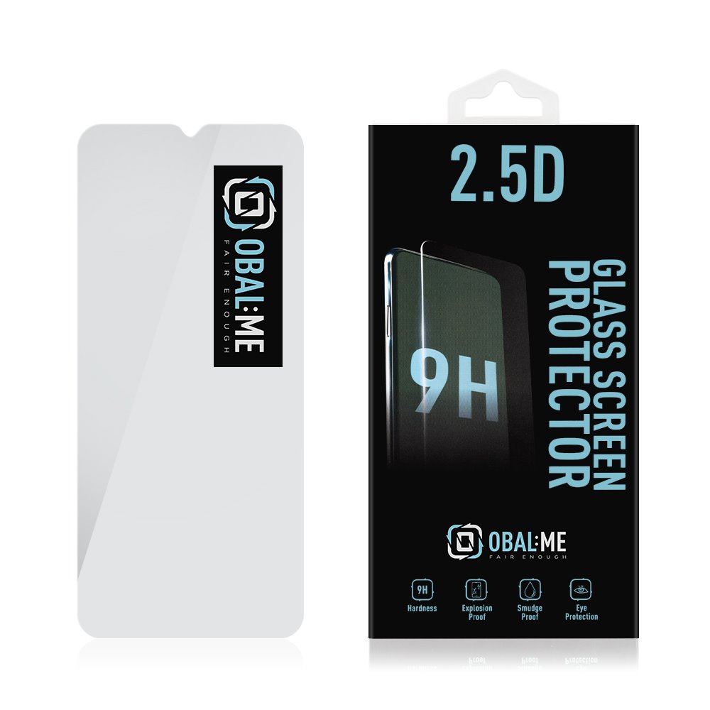 Tvrzené sklo Obal:Me 2.5D pro Xiaomi Redmi Note 12 Pro+ 5G, transparentní