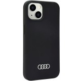 Audi Silicone Zadní Kryt pro iPhone 14 Black