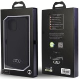 Audi Silicone Zadní Kryt pro iPhone 14 Black