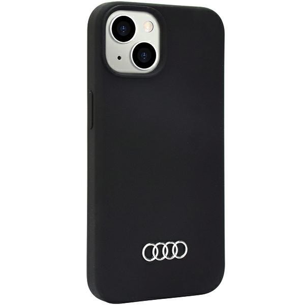 Audi Silicone Zadní Kryt pro iPhone 14 Black