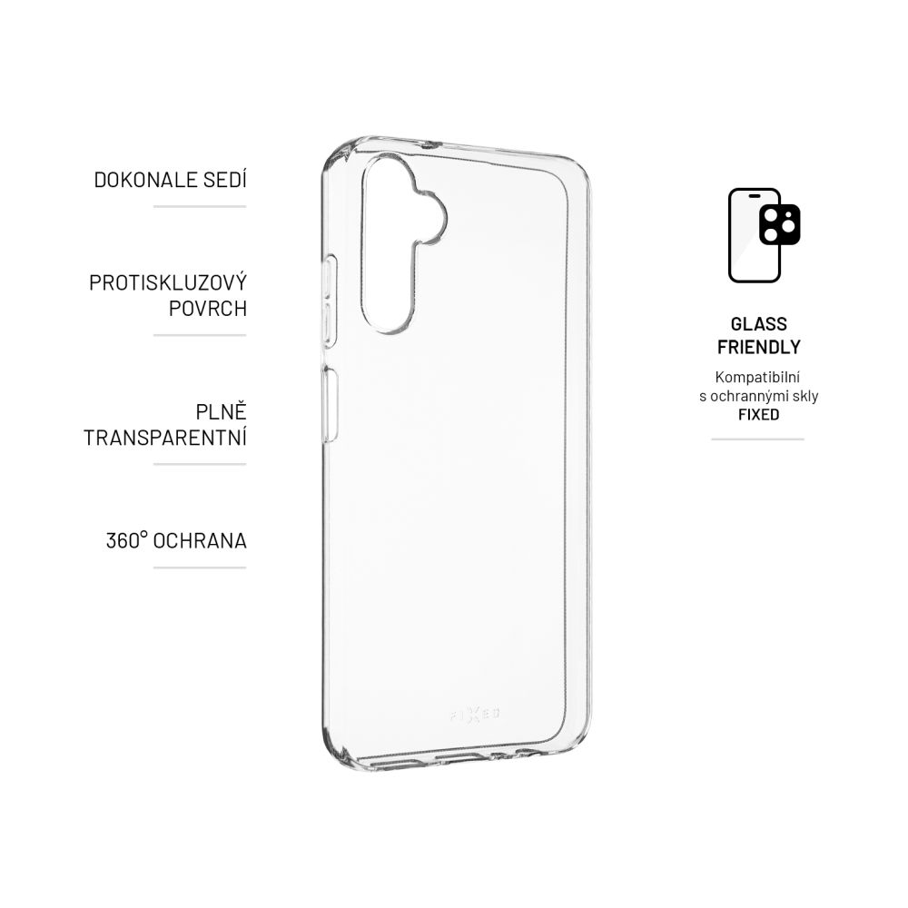TPU gelové pouzdro FIXED pro Samsung Galaxy A05s, čiré
