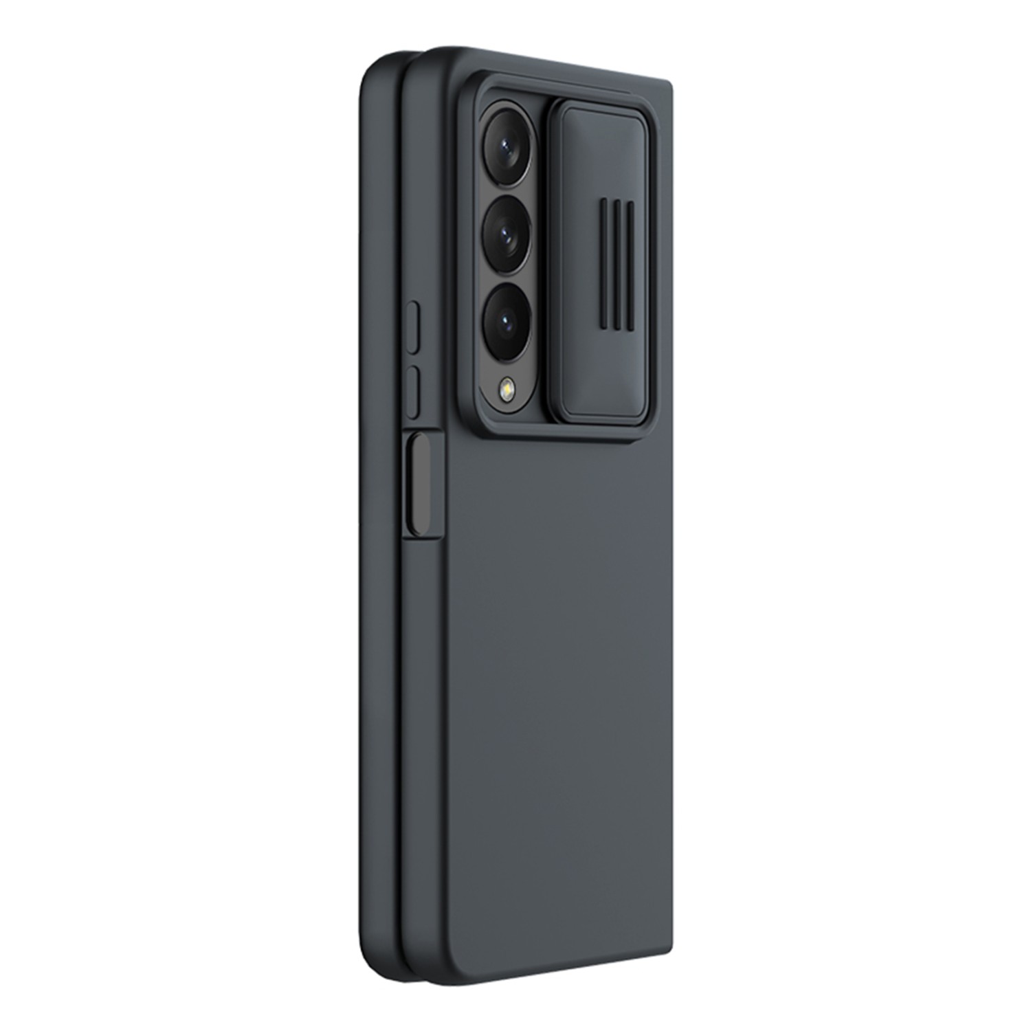Levně Silikonový kryt Nillkin CamShield Silky pro Samsung Galaxy Z Fold4 5G, black