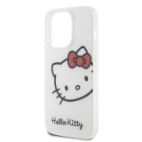 Hello Kitty IML Head Logo Zadní Kryt pro iPhone 15 Pro Max White 