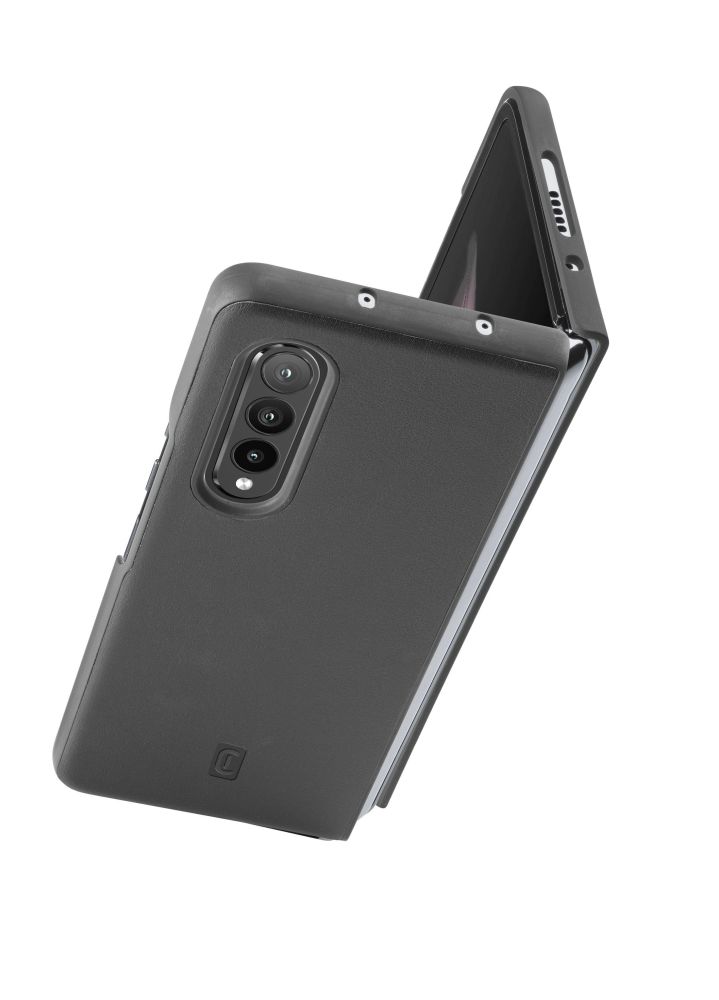 Levně Ochranný kryt Cellularline Fit Duo pro Samsung Galaxy Z Fold4, černá
