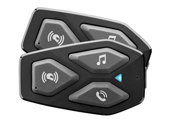 Levně Bluetooth headset pro uzavřené a otevřené přilby Interphone U-COM3, Twin Pack