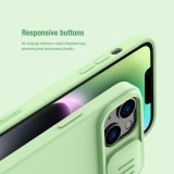 Nillkin CamShield Silky Silikonový Kryt pro Apple iPhone 15 Midnight Blue