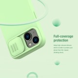 Nillkin CamShield Silky Silikonový Kryt pro Apple iPhone 15 Midnight Blue