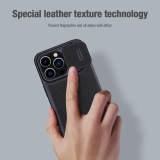 Nillkin Qin Book PRO Plain Leather Pouzdro pro Apple iPhone 15 Pro Max Black