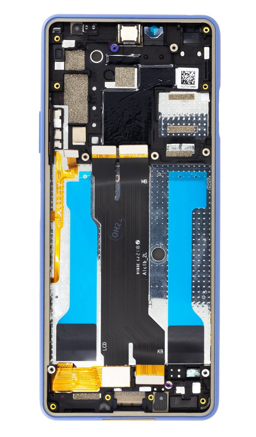 LCD + dotyková deska pro Sony Xperia 10 III, blue (Service pack) + DOPRAVA ZDARMA