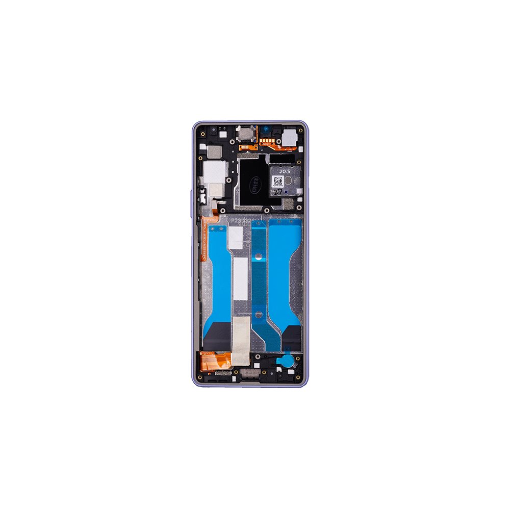 Levně LCD + dotyk + přední kryt pro Sony Xperia 10 V, lavender (Service Pack)