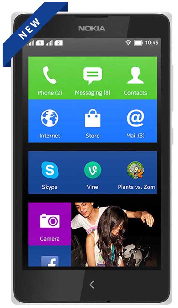 Nokia X Dual SIM White