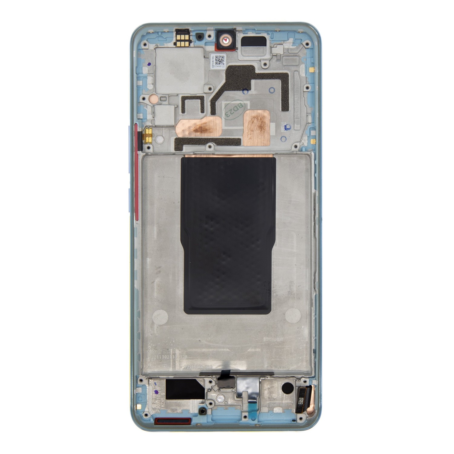 LCD + dotyk + přední kryt pro Xiaomi 12T/12T Pro, blue (Service Pack)