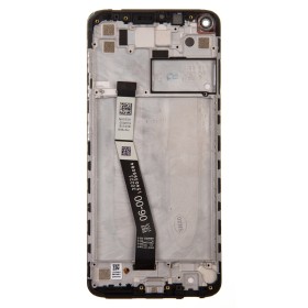 LCD + dotyk + přední kryt pro Xiaomi Redmi Note 9, midnight grey (Service Pack)