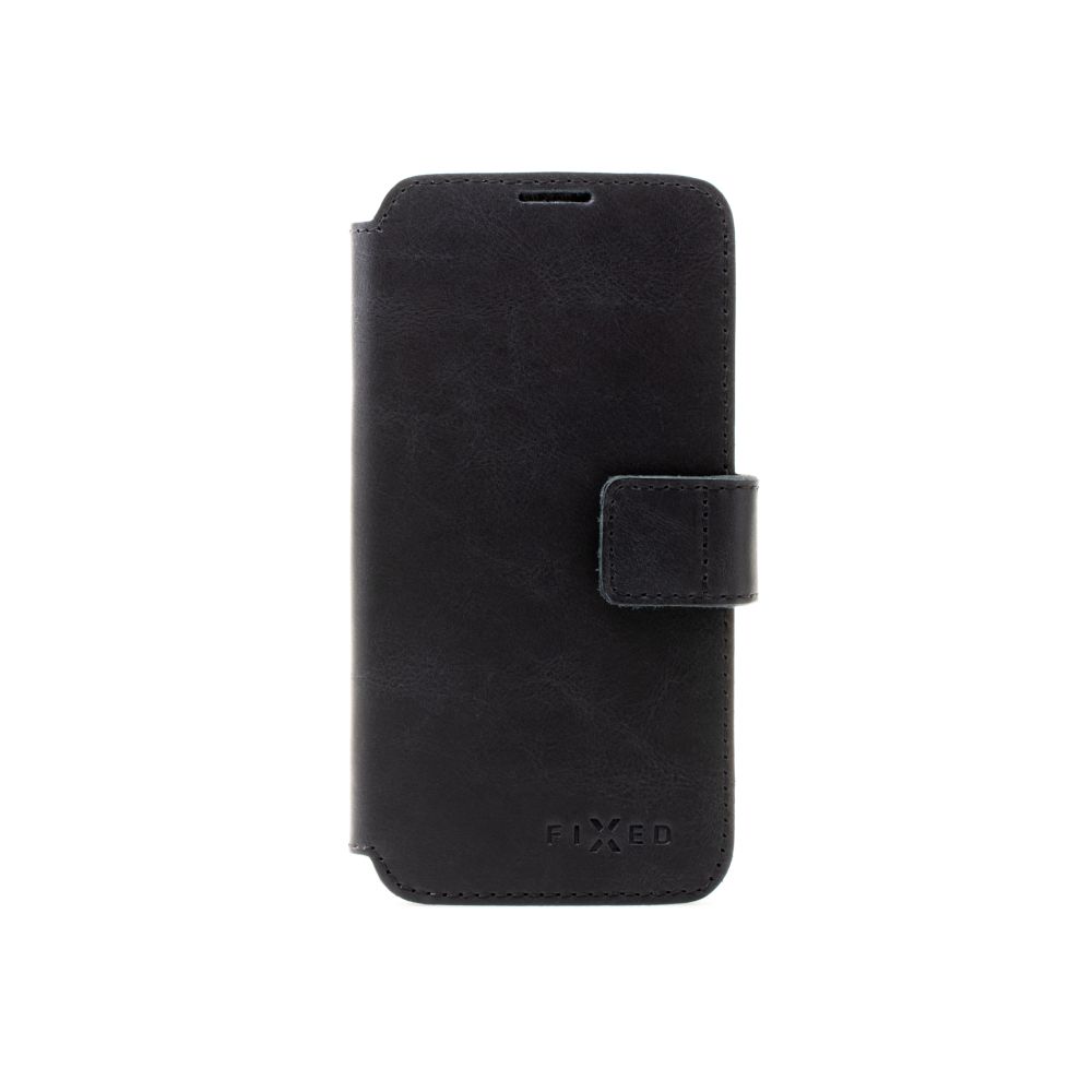 Kožené pouzdro typu kniha FIXED ProFit pro Samsung Galaxy A55 5G, černé