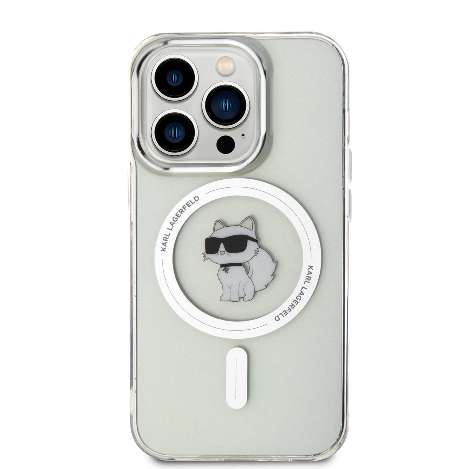 Karl Lagerfeld IML Choupette MagSafe iPhone 15 Pro