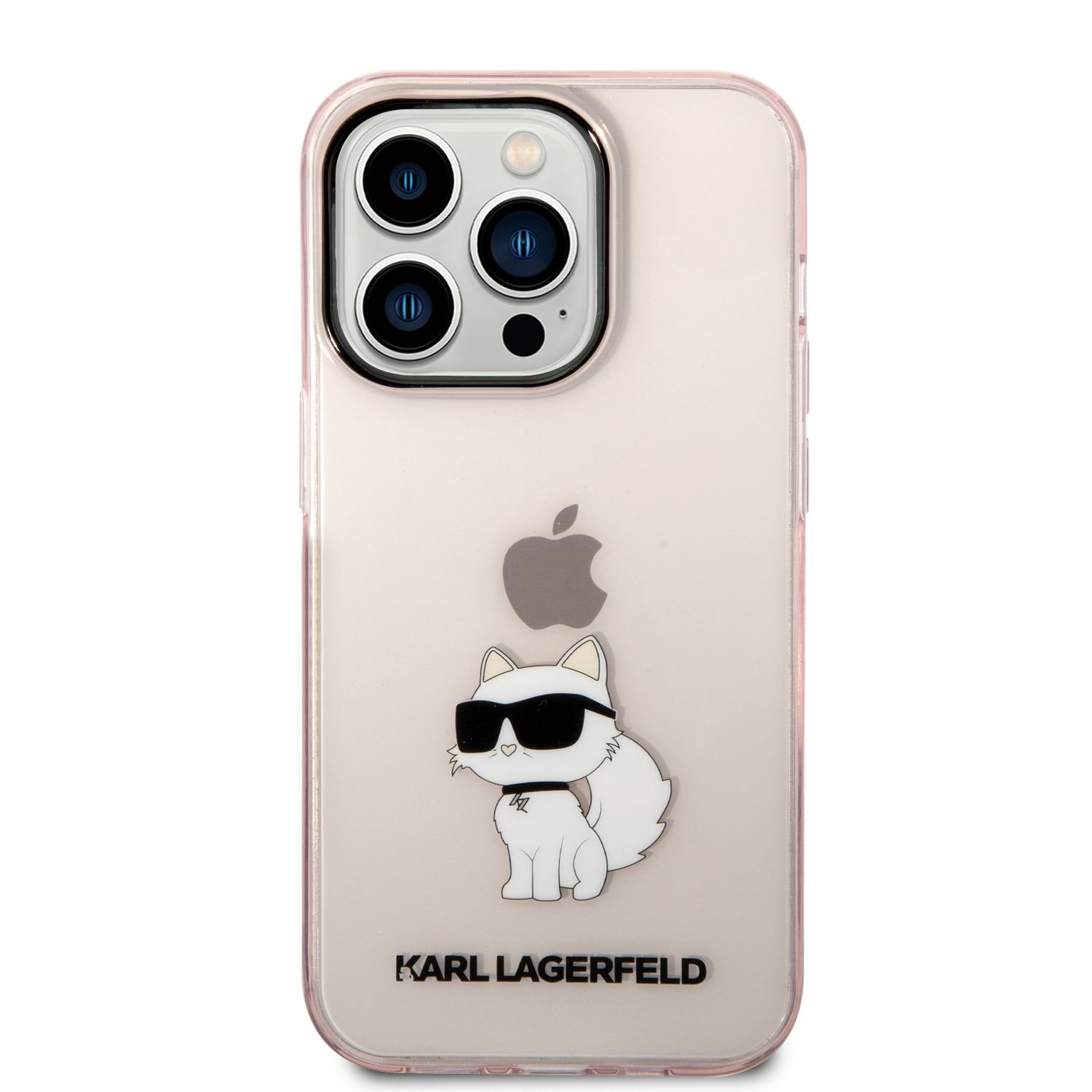Levně Zadní kryt Karl Lagerfeld IML Choupette NFT pro Apple iPhone 14 Pro Max, růžová