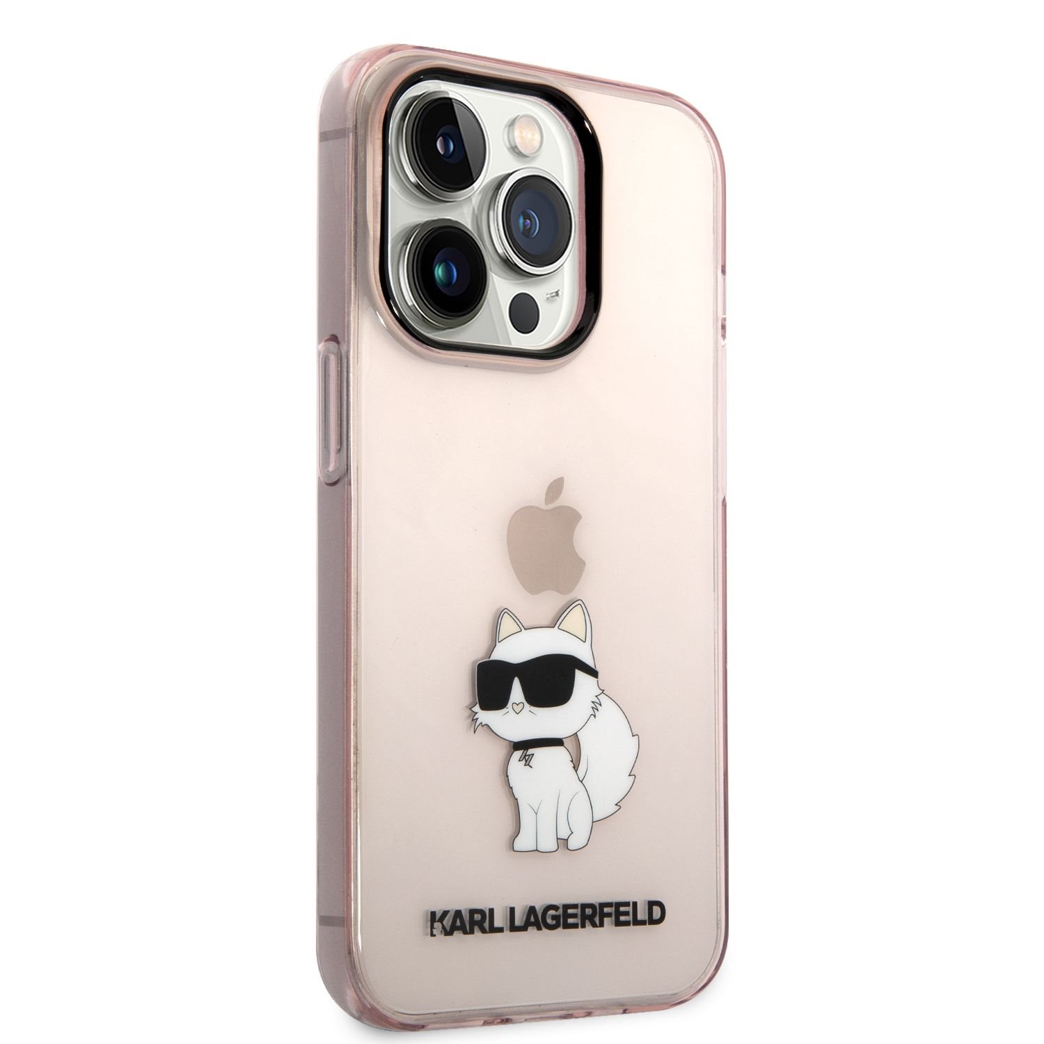 Karl Lagerfeld IML Choupette NFT Zadní Kryt pro iPhone 14 Pro Max Pink