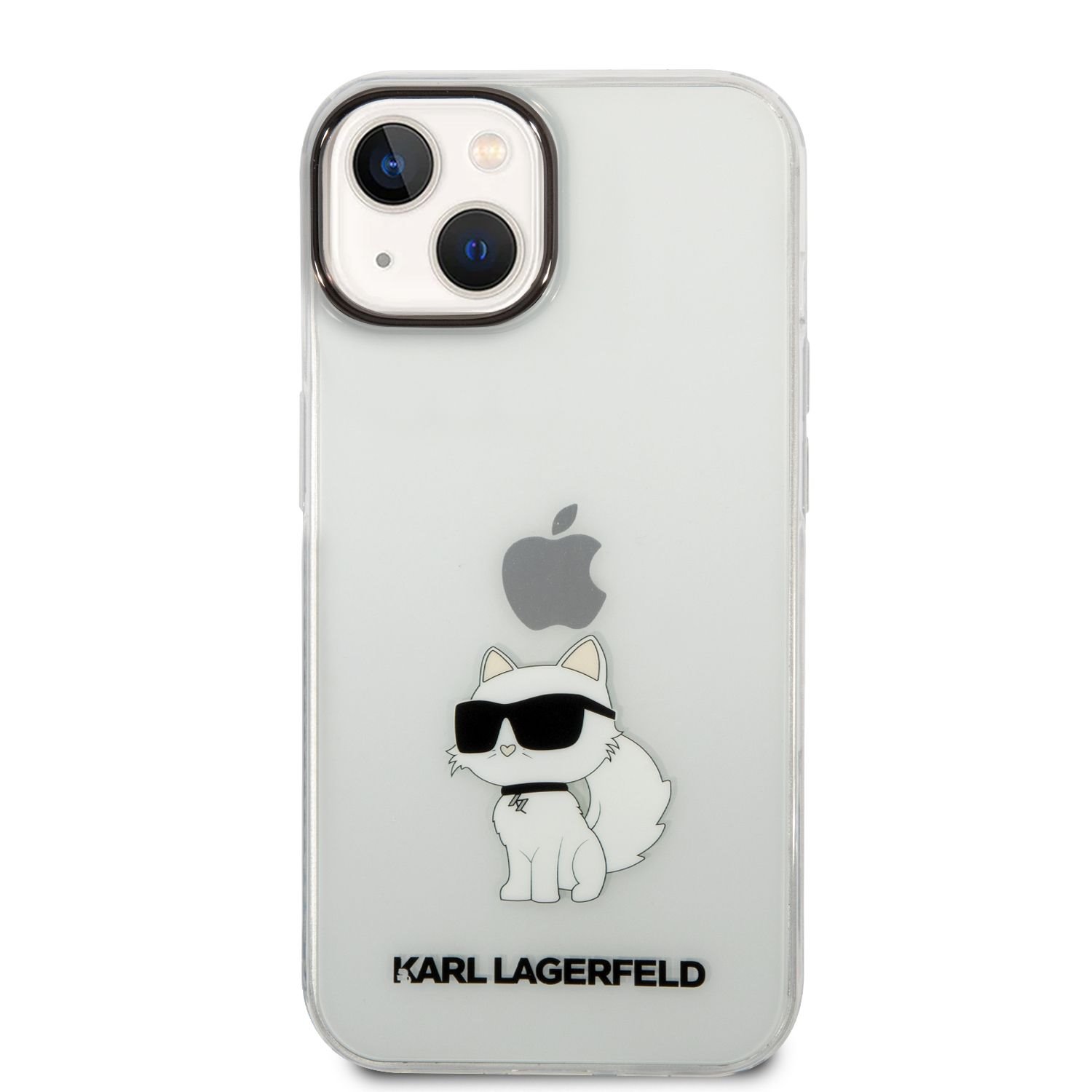 Zadní kryt Karl Lagerfeld IML Choupette NFT pro Apple iPhone 14 Plus, transparentní