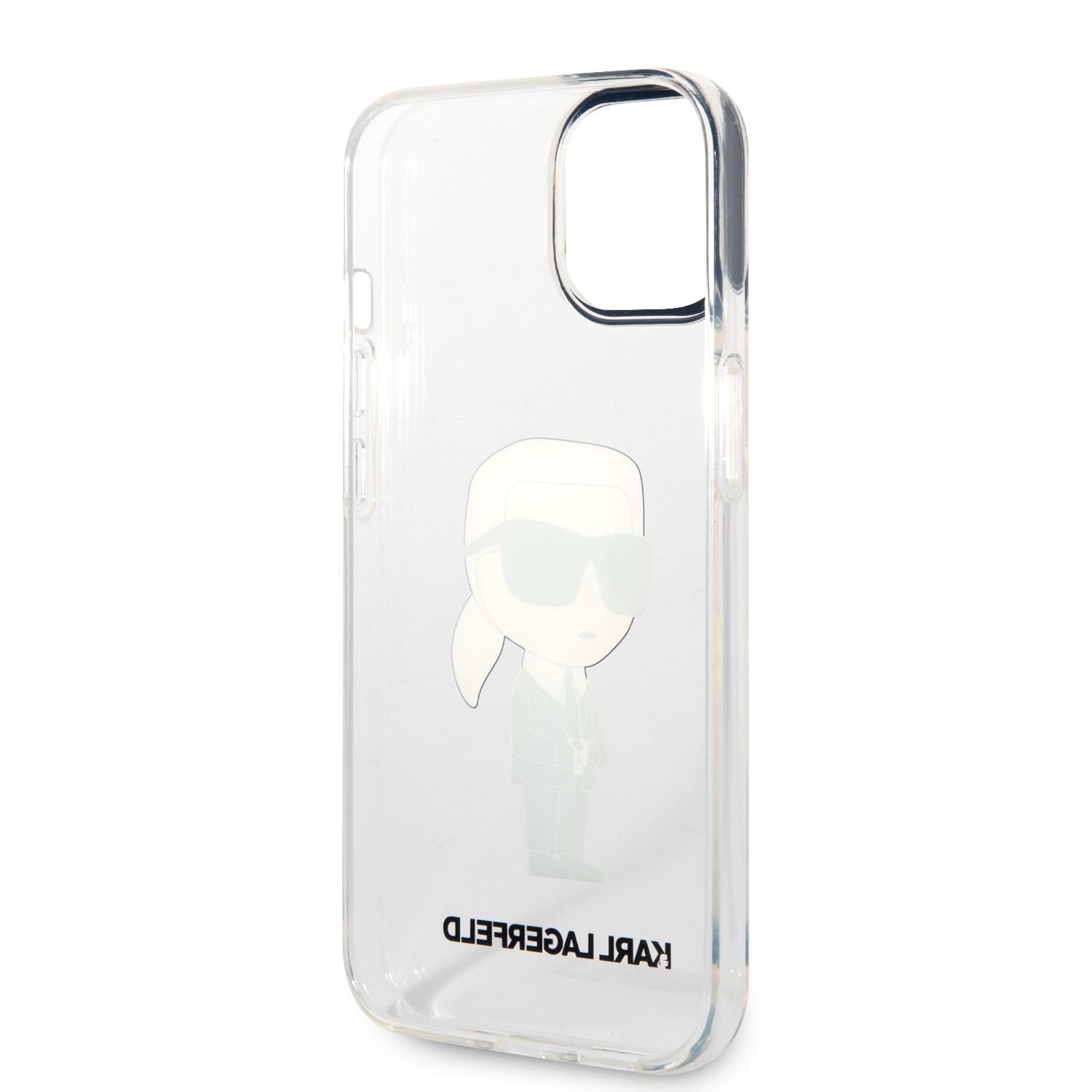 Karl Lagerfeld IML Ikonik NFT Zadní Kryt pro iPhone 14 Transparent