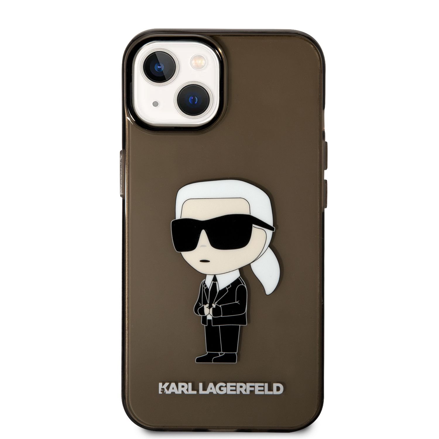 Karl Lagerfeld IML Ikonik NFT Zadní Kryt pro iPhone 14 Plus Black