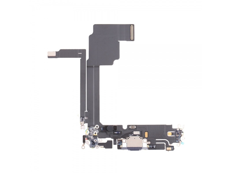 Nabíjecí deska a flex pro Apple iPhone 15 Pro Max modrý titan