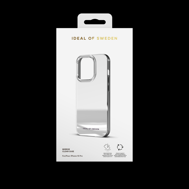 Ochranný kryt Clear Case iDeal Of Sweden pro Apple iPhone 15 Pro, mirror