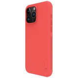 Nillkin Super Frosted PRO Zadní Kryt pro Apple iPhone 15 Pro Max Red (Without Logo Cutout)