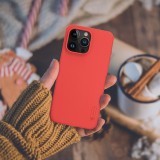 Nillkin Super Frosted PRO Zadní Kryt pro Apple iPhone 15 Pro Max Red (Without Logo Cutout)